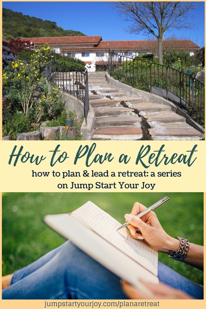 How to Plan a Retreat, a great series about how to plan, lead, market, and create a retreat. Click to read now and pin for later, too.