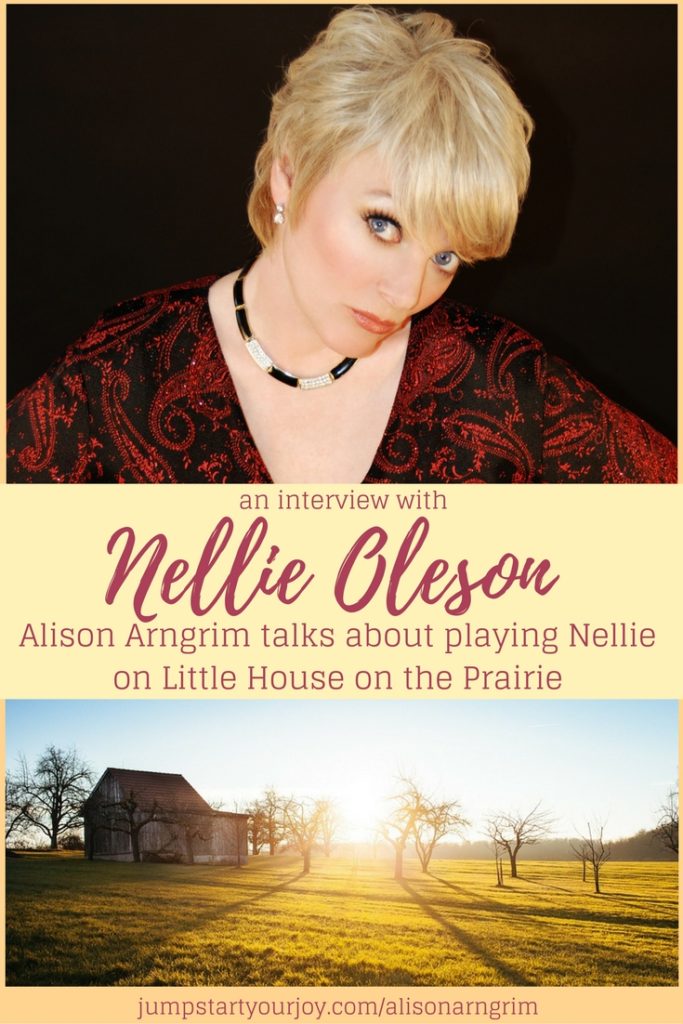 If you were a Little House on the Prairie fan, you're going to love this interview with Alison Arngrim, who played Nellie Oleson. She's written a book and shared her story - and, she's hilarious and powerful. Click to listen, pin for later. www.jumpstartyourjoy,com