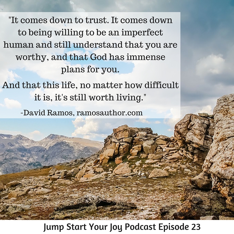 An interview with David Ramos on Jump Start Your Joy about the Old Testament
