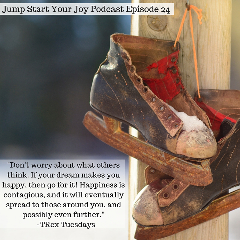 TRex Tuesdays interview on Jump Start Your Joy podcast