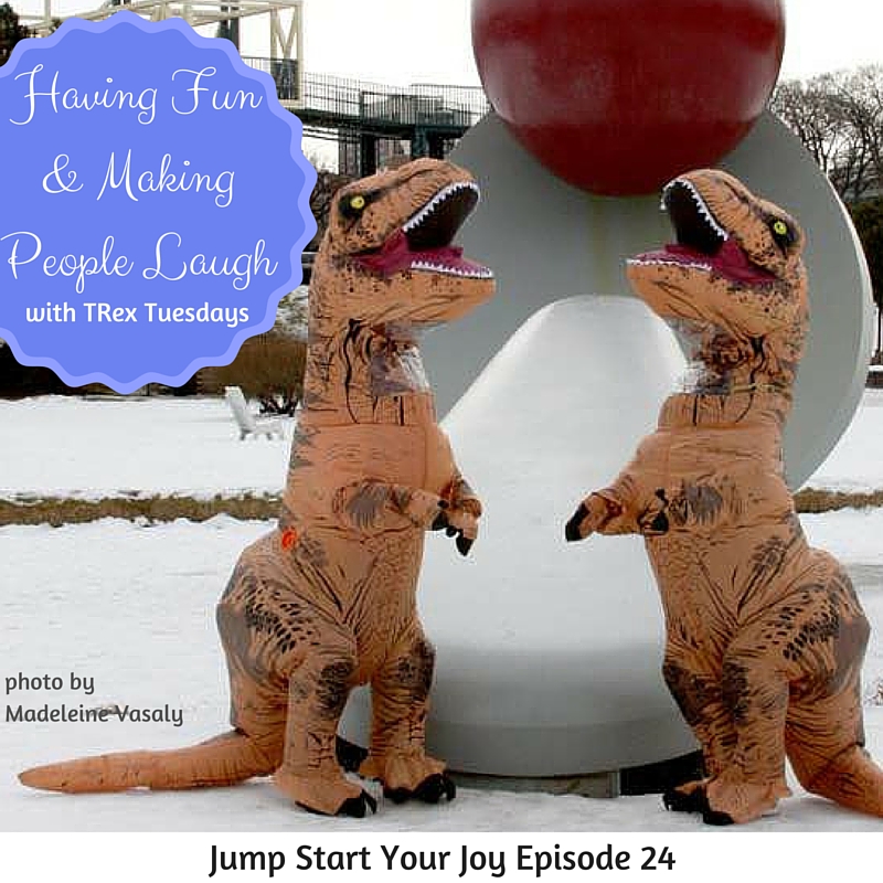 TRex Tuesdays interview on Jump Start Your Joy podcast