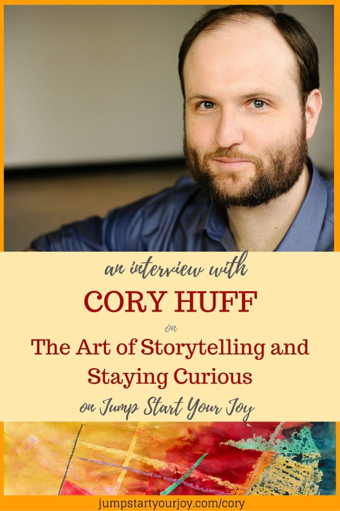 Cory Huff on of The Abundant Artist. In this interview he talks about the art of storytelling, staying curious, and how artists can market their work online. Click to listen and pin for later.