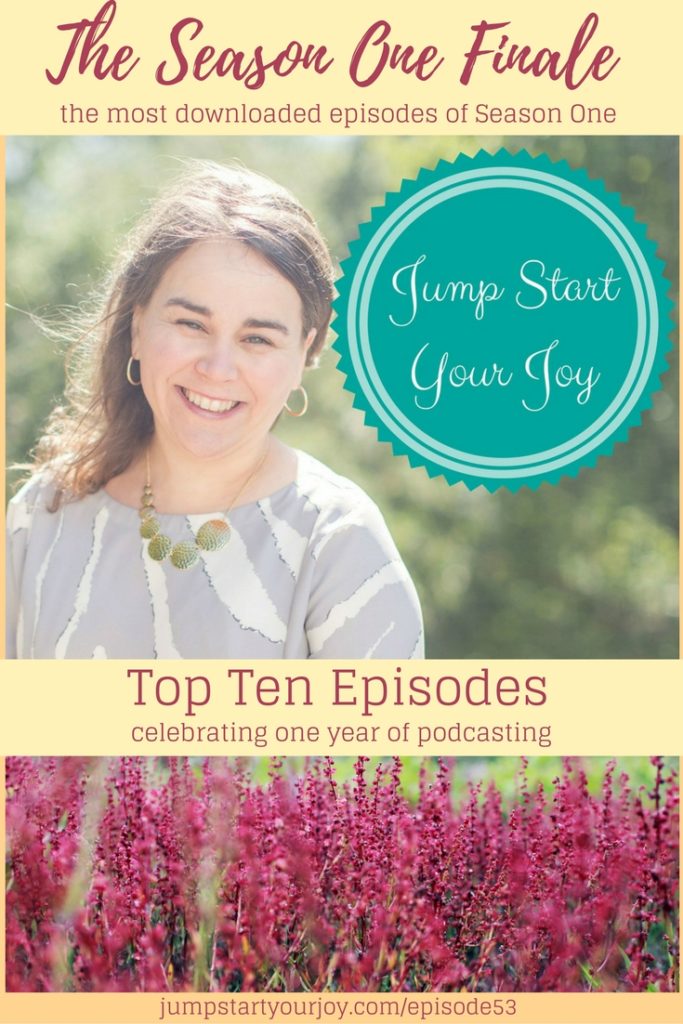 Jump Start Your Joy's Top 10 Episodes of Season One