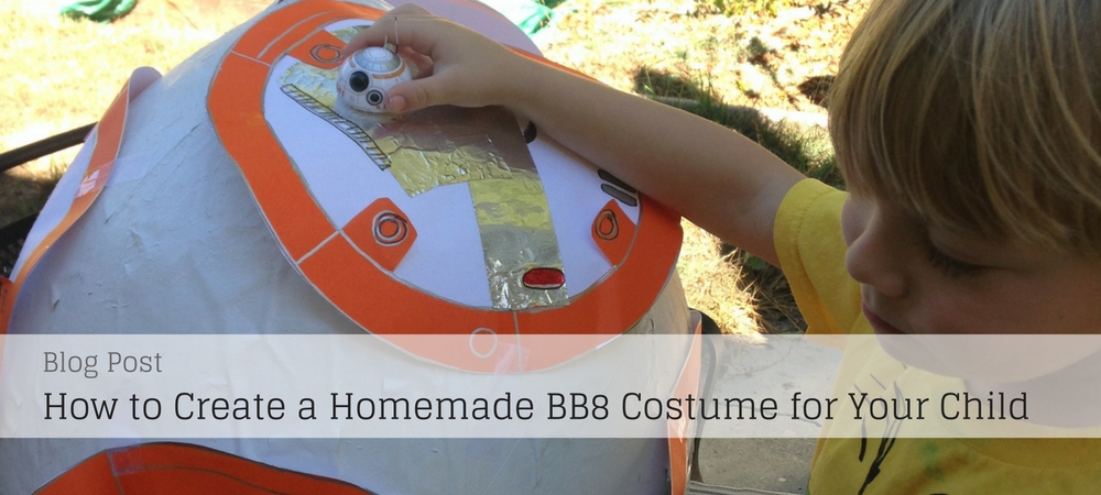 How to Create a Homemade BB8 Costume for your Child