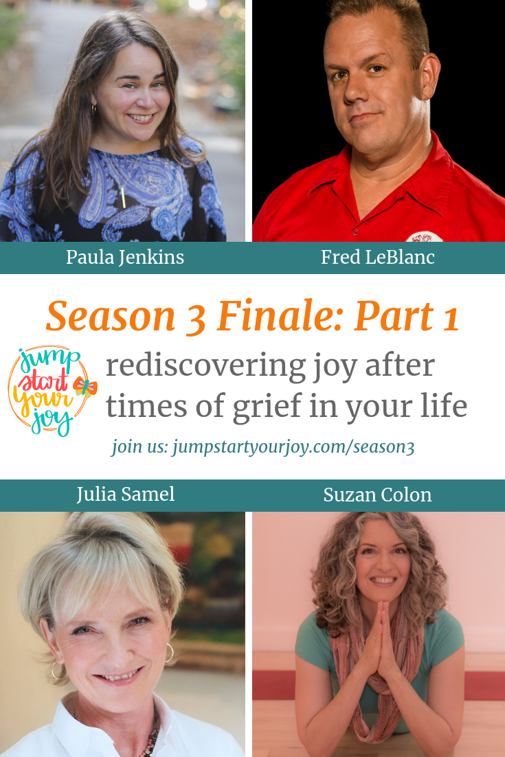Join Host Paula Jenkins as she closes out season 3 with a look back on lessons learned from her guests. #grief #joy #podcast