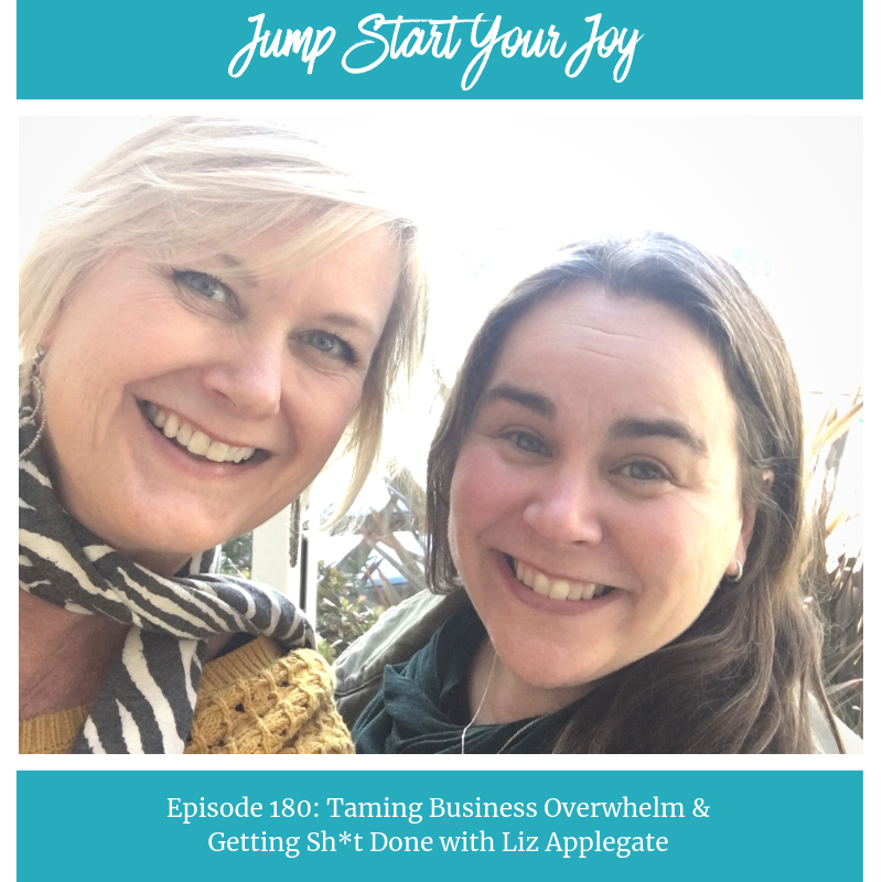 Liz Applegate on Taming Business Overwhelm and Getting Shit Done