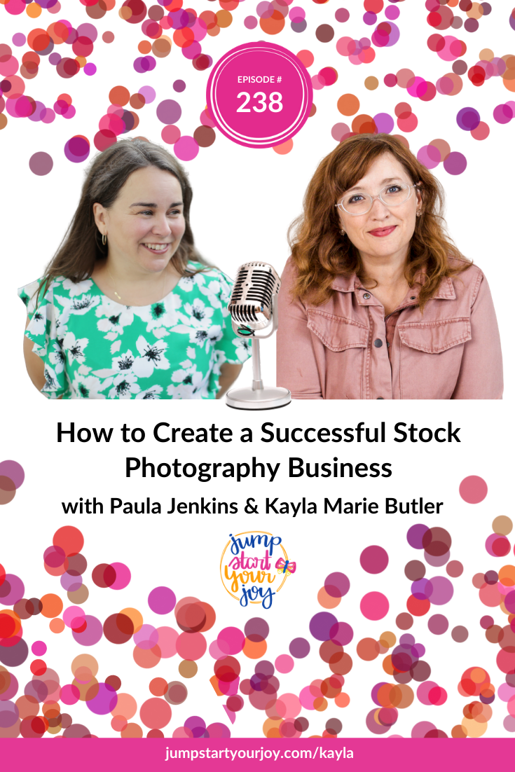 Kayla Butler joins host Paula Jenkins to talk about how she started her stock photography business 'Ivory Mix.' #podcast #entrepreneur #creativity